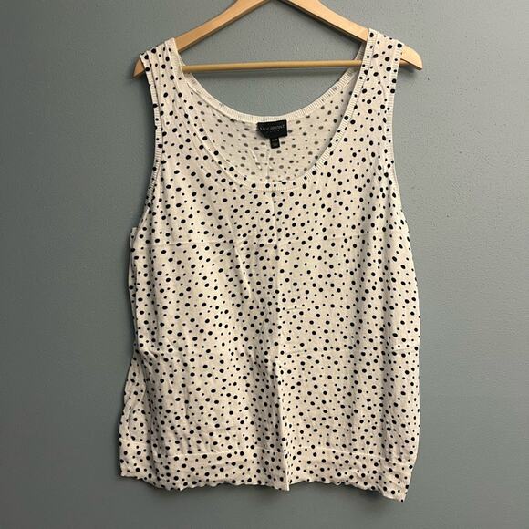 Lane Bryant Cotton Sleeveless Sweater - Picture 1 of 3
